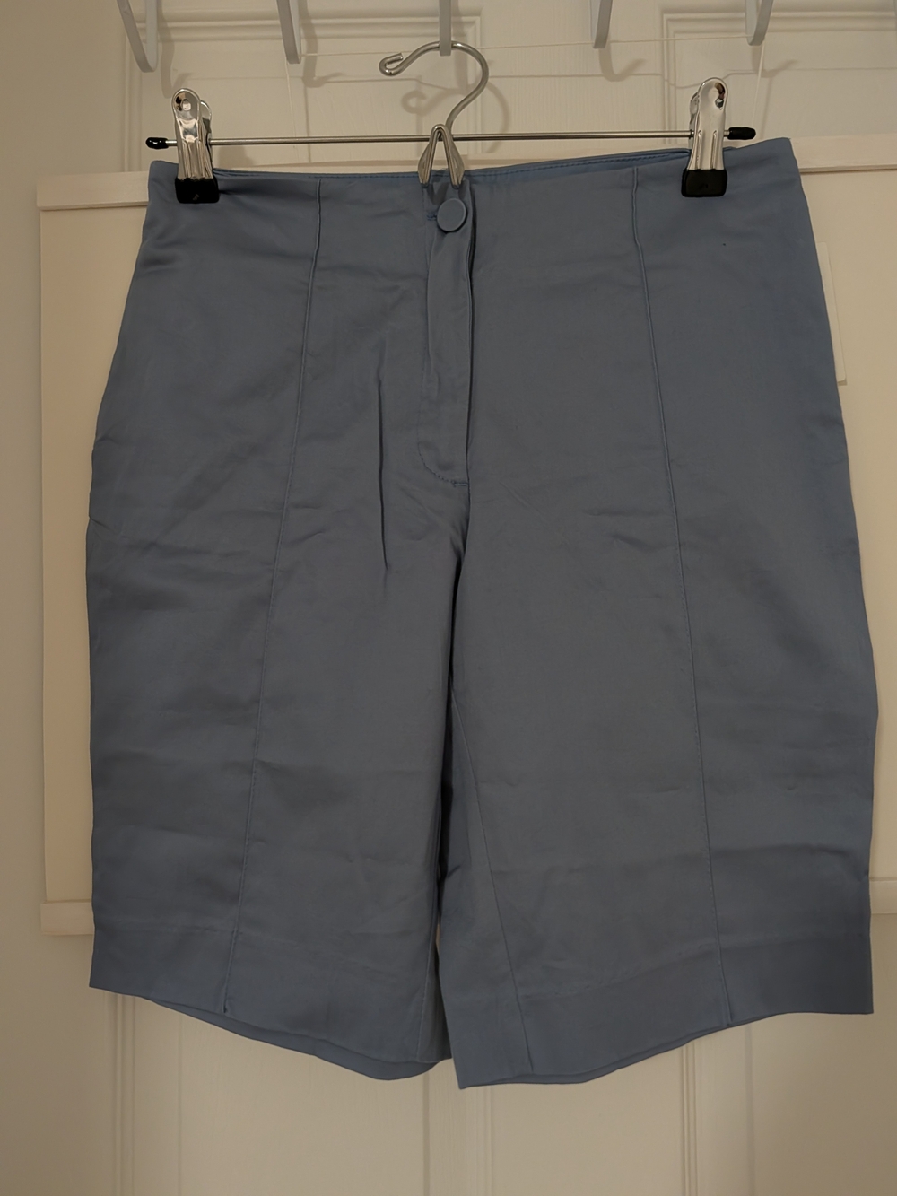 H&M Women's Dusty Blue Bermuda Shorts